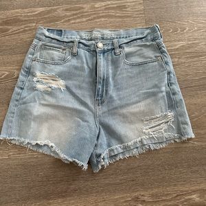 American eagle high rise mom short